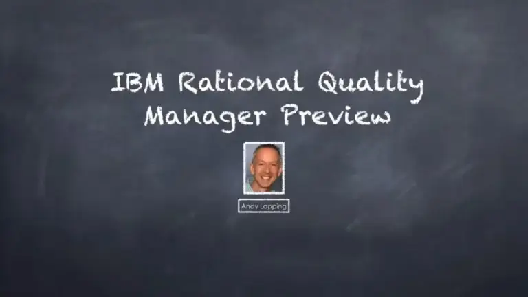 IBM Rational Quality Manager Preview