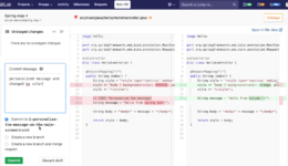 GitLab Platform Source Code Change Commit