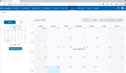 HCL Launch Calendar with planned deployments