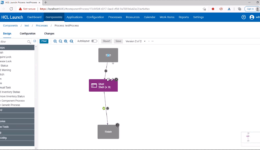 HCL Launch Deployment process for a component