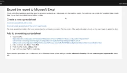 IBM Engineering Jazz Reporting Services - Excel Export